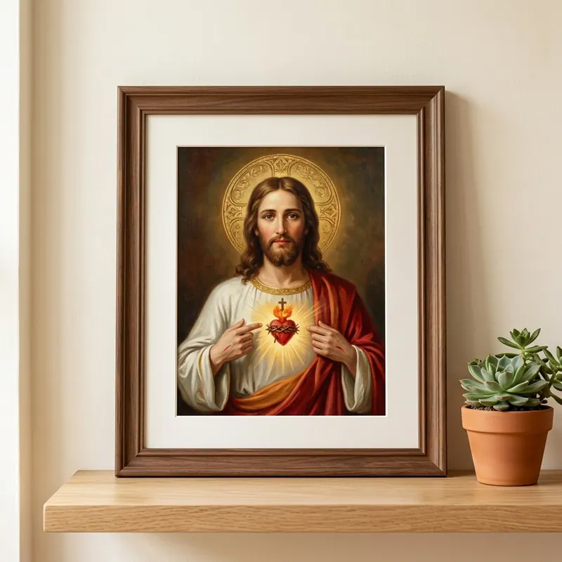 Cuadro de Sagrado Corazón de Jesús